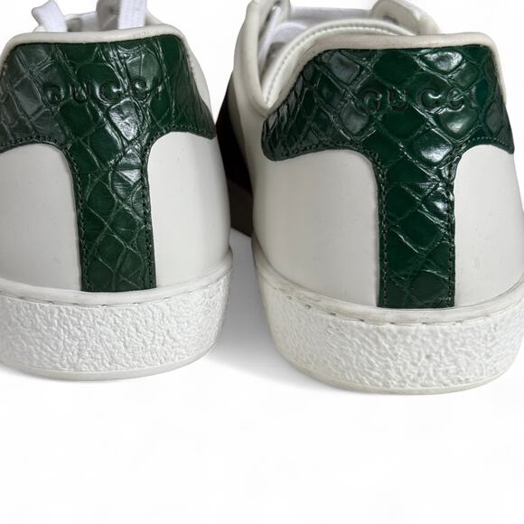 Gucci Ace Web Low-Top Sneakers White‎ - Picture 6 of 15